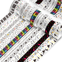Load image into Gallery viewer, Melody Notes Washi Tape Collection – Musical Edition
