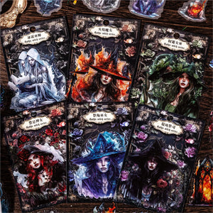 Dark Elegance Witch Series Stickers - Limited Edition