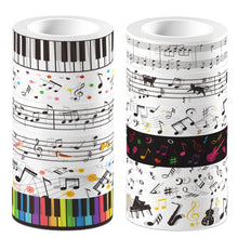 Load image into Gallery viewer, Melody Notes Washi Tape Collection – Musical Edition
