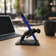 Load image into Gallery viewer, Iron Warden Knight Pen Holder – Gothic Edition

