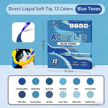 Load image into Gallery viewer, ColorMuse Acrylic Brush Marker Set – Artist Edition
