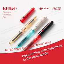 Load image into Gallery viewer, Coca-Cola Heritage Fountain Pen - Limited Edition - Original Kawaii Pen

