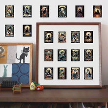Load image into Gallery viewer, Midnight Feline Fantasy Stickers
