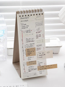 Monthly Checklist Memo Pad