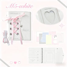 Load image into Gallery viewer, 🎀 Ballerina Dreams M5 Binder Journal – Kawaii Edition
