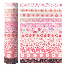 Load image into Gallery viewer, 🌸 Sakura Blossom Washi Tape Collection – Spring Edition
