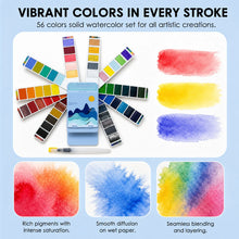 Load image into Gallery viewer, AquaCanvas Watercolor Set – Artist Edition
