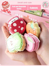 Load image into Gallery viewer, Kawaii Sip &amp; Snack Memo Pad Set – Dessert Café Edition
