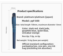 Load image into Gallery viewer, PLATINUM PREFOUNTE PPF-800 Fountain Pen
