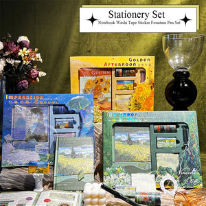 Vintage Style Van Gogh Series Stationery Set - Limited Edition
