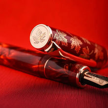 Load image into Gallery viewer, Golden Garnet Fountain Pen - Limited Edition
