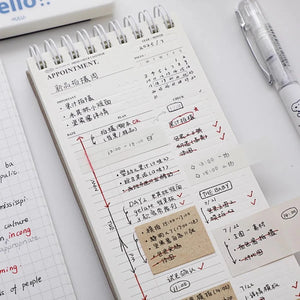 Monthly Checklist Memo Pad