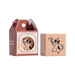 Naughty Kitty Rubber Stamps