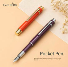 Load image into Gallery viewer, HERO 1608 Pocket Prestige Fountain Pen - Limited Edition
