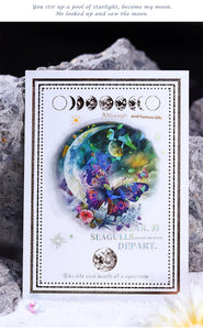 Moonlight Butterfly Series Decorative Stickers