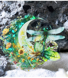Moonlight Butterfly Series Decorative Stickers