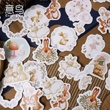 Load image into Gallery viewer, Kawaii Rabbit Series Decorative Stickers
