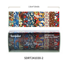 Load image into Gallery viewer, Kyoto Heritage Washi Tape Collection – Ukiyo Edition
