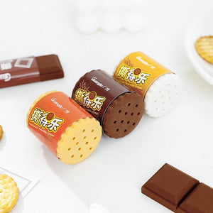 Chocolate Bar Erasers