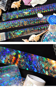 Exclusive Nature Laser Shiny Washi Tapes