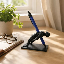 Load image into Gallery viewer, Iron Warden Knight Pen Holder – Gothic Edition
