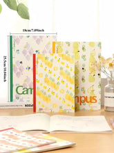 Load image into Gallery viewer, 🍓 Fruit Bloom Campus Notebook – Kawaii Edition
