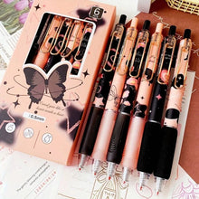 Load image into Gallery viewer, Bloom &amp; Butterfly Gel Pen Set – Floral Edition
