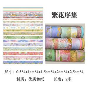 Vintage Style Ancient Washi Tape Sets - Exclusive Edition (20 pcs)