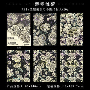 Flowering Elegance Decals Stickers