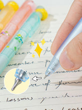 Load image into Gallery viewer, Crystal Duckie Gel Pen Set – Kawaii Writing Edition
