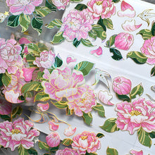 Load image into Gallery viewer, Floral Universe Gold Foiled Washi Tapes
