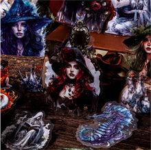 Load image into Gallery viewer, Dark Elegance Witch Series Stickers - Limited Edition
