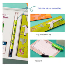 Load image into Gallery viewer, Schneider Lucky Horse Fountain Pen Set – Limited Edition
