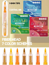 Load image into Gallery viewer, ColorMuse Acrylic Brush Marker Set – Artist Edition
