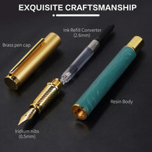 Load image into Gallery viewer, Exquisite Resin Fountain Pen Sets
