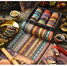 Load image into Gallery viewer, Midnight Gothic Washi Tape Collection – Vintage Edition
