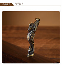 Load image into Gallery viewer, Heritage Rest Solid Wood Pen Stand – Artisan Edition
