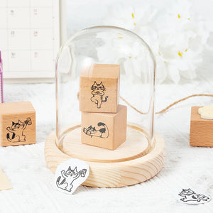 Naughty Kitty Rubber Stamps