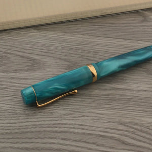 Peacock Blue Acrylic Fountain Pen