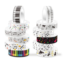 Load image into Gallery viewer, Melody Notes Washi Tape Collection – Musical Edition
