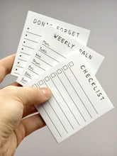 Load image into Gallery viewer, Pocket Planner Sticky Memo Pad – Everyday Edition
