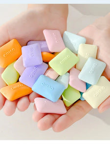 Macaron Color Cute Mini Eraser Sets