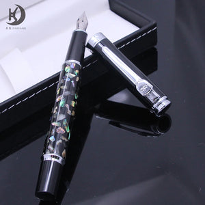 Ocean Noir Calligraphy Fountain Pen