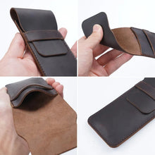 Load image into Gallery viewer, Classic Cowhide Pen Sleeve - Limited Edition - Original Kawaii Pen

