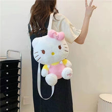 Load image into Gallery viewer, Sanrio Cartoon Hello Kitty  Plush Backpack  - Limited Edition
