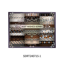 Load image into Gallery viewer, Midnight Gothic Washi Tape Collection – Vintage Edition
