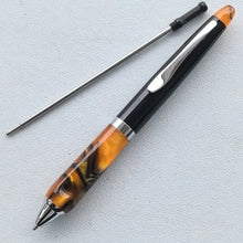 Load image into Gallery viewer, Amber Glow Acrylic Twist Pen – Luxe Edition
