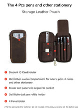 Load image into Gallery viewer, The Writer’s Leather Companion - Original Kawaii Pen
