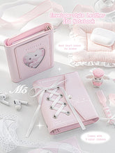 Load image into Gallery viewer, 🎀 Ballerina Dreams M5 Binder Journal – Kawaii Edition
