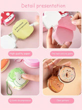 Load image into Gallery viewer, Kawaii Sip &amp; Snack Memo Pad Set – Dessert Café Edition
